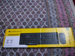 Zebronics Wireless Keyboard And Mouse Combo