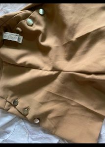 Zara Button Detail Shorts