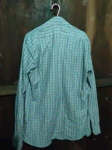 Checked Green Shirt