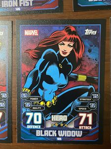 5 Topps Hero Attax Cards