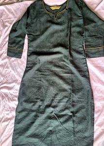 Simple Green Kurta