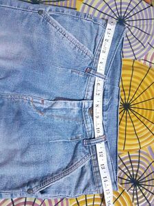 Light Wash Denim Mens Jeans