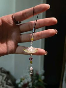 Lotus Phone Charm