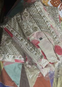 Never used Elegant Polka Dot Kurta set size XXL