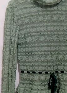 Net Crochet Top