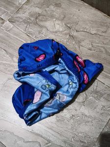 Blue &#39;Hi Love You&#39; Panties