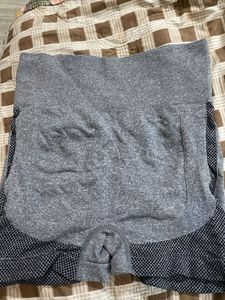 Gray Seamless Shorts