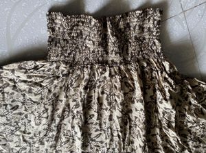 Signal Boho Smocked wide leg Palazzo- size:M