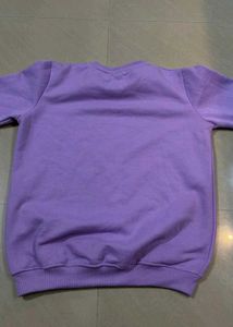 Zara Purple Sweatshirt Unisex