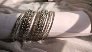 Silver Bangles