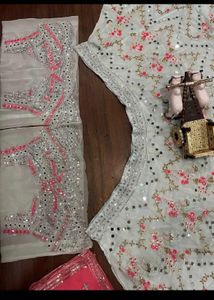 Mirror Work Lehnga