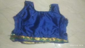 Vintage Blue &amp; Gold Sequin Co-ord Set