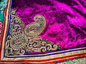 Rose Colour Saree