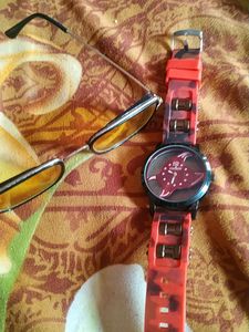 Wrist Watch And Sunglas