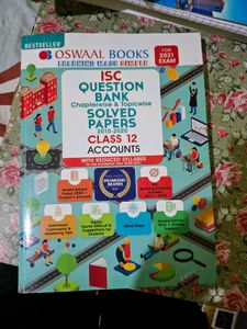 Oswaal ISC Class 12 Accounts Question Bank