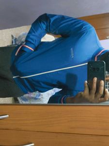 Blue Track Jacket