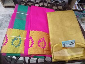 Silk Lehanga Pattu Pavadai Dhavani Set