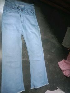 Light Blue Flare Jeans