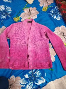 Pink sweater