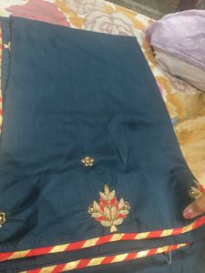 Party Wear Heavy Silk Saree Wth Blouse for  Women