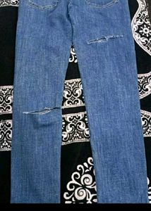 Ripped Denim Jeans