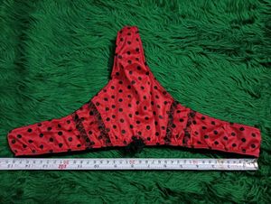 Red Polka Dot Thong🖤big size