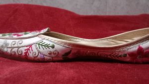 Floral Embroidered Flats