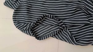 Striped Button-Up Top