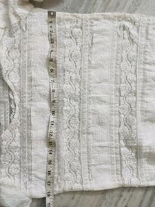New Dreamy White Lace Top