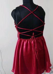 Red Party Frock (All Sizes Available)
