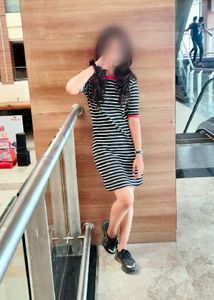 Striped Casual Dress