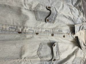 Classic Faded Denim Shirt Full Sleeves