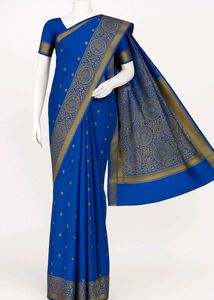 Royal Blue Silk Saree