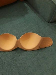 Nude Strapless stickon Bra