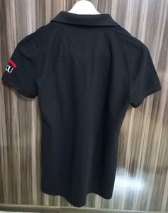 Classic Black Polo Top