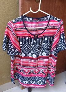 Pink Boho Tunic/Top