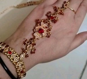 ✨Hand Jewellery Adjustable Good Quality No Defect