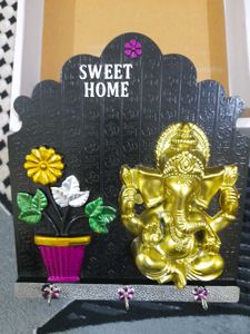 Ganesh &#34;Sweet Home&#34; Key Holder