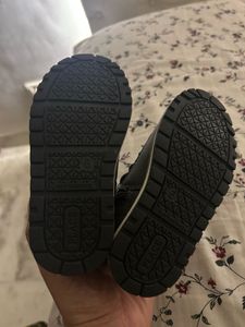 Boys Lace Up Boots (Charcoal Grey)