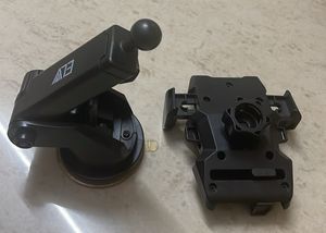 Car Adjustable Mobile Phone Holder  -Black