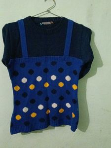 Cute Polka Dot Sweater