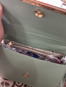 Olive Green Sling Bag