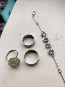 Breslet And Thumb Rings