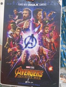 Avengers wall poster
