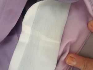 Elegant Purple Saree without blouse