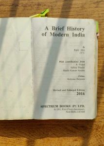 Spectrum's Modern India History
