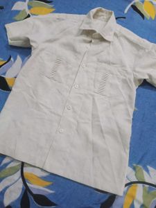 Man Safari Suit Creami Colour