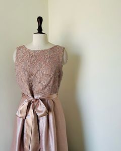Christian Berg cocktail dress with sequin trim