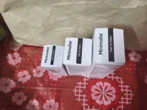 Minimalist Lipbalm Sunscreen Hair Growth Serum
