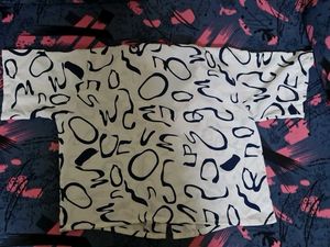 Patterned White Shirt